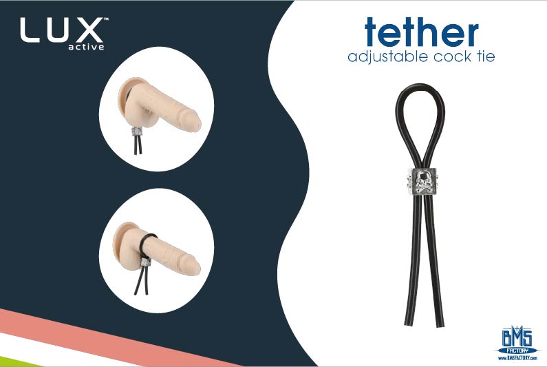 LUX Active Tether – Adjustable Silicone Cock Tie